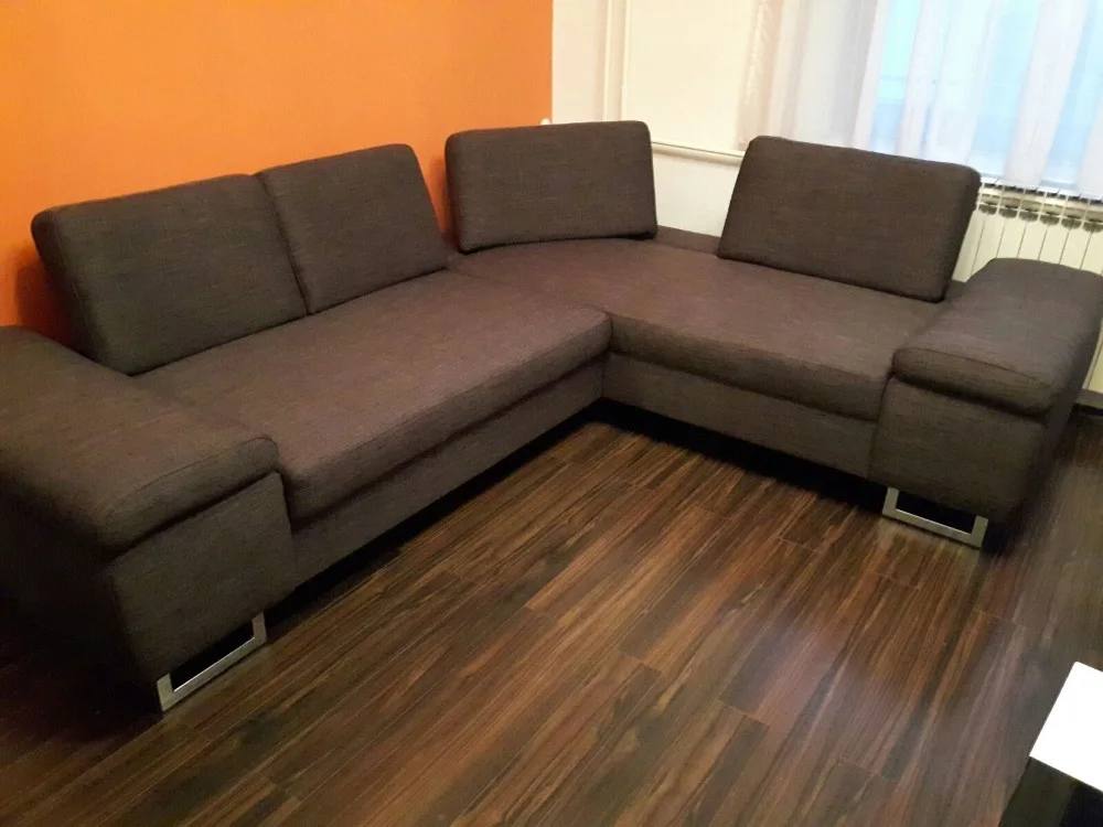 Kutne garniture, trosjedi, dvosjedi i kreveti — rad 48, tapeciranje Romana