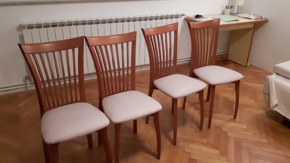 Stolice, fotelje, klupe, tabure — rad 97, tapeciranje Romana