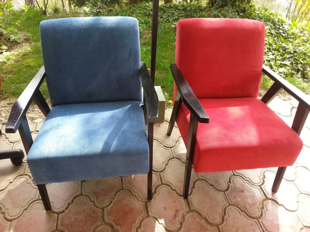 Stolice, fotelje, klupe, tabure — rad 76, tapeciranje Romana