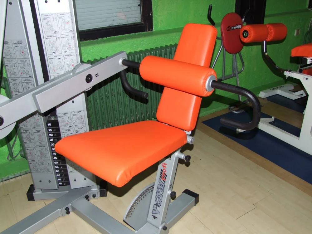 Sprave za fitnes i stolovi za masažu — rad 37, tapeciranje Romana