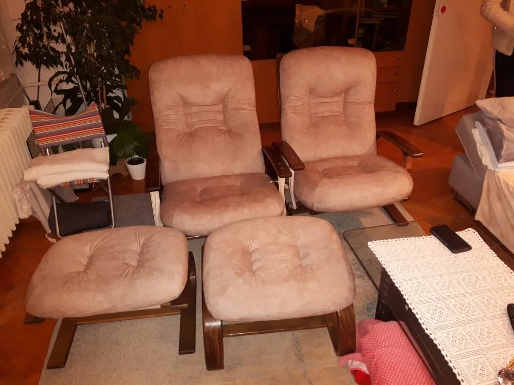 Stolice, fotelje, klupe, tabure — rad 21, tapeciranje Romana